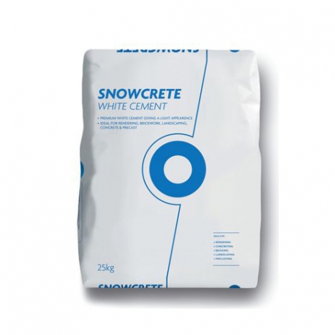 Snowcrete White Cement 25kg