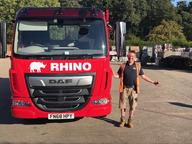 Rhino invests another new truck !