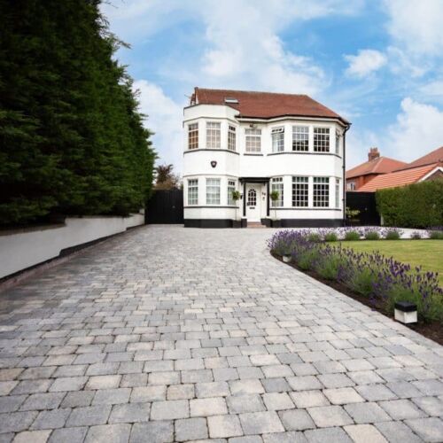 Tobermore, paving and walls